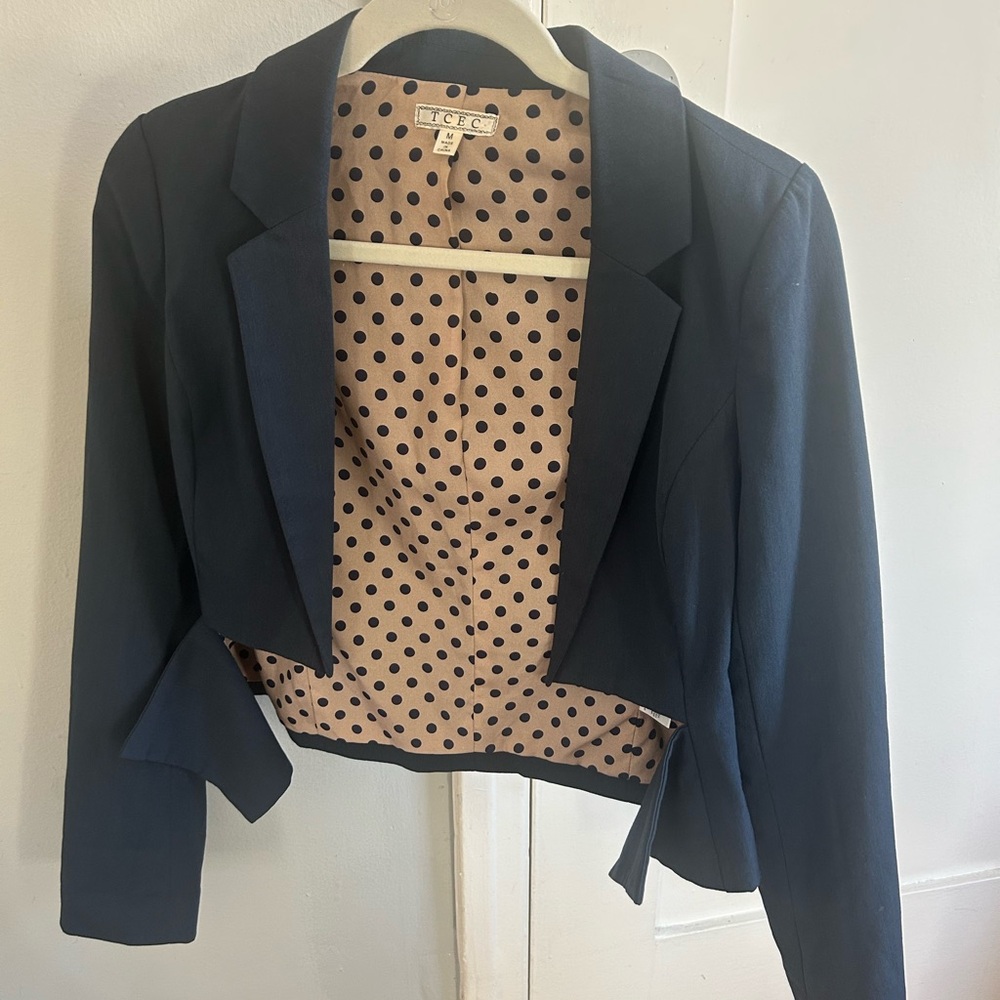 Chic Navy Women's Jacket by TCEC